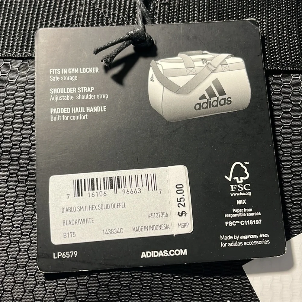 ADIDAS DIABLO Small BAG - size OS